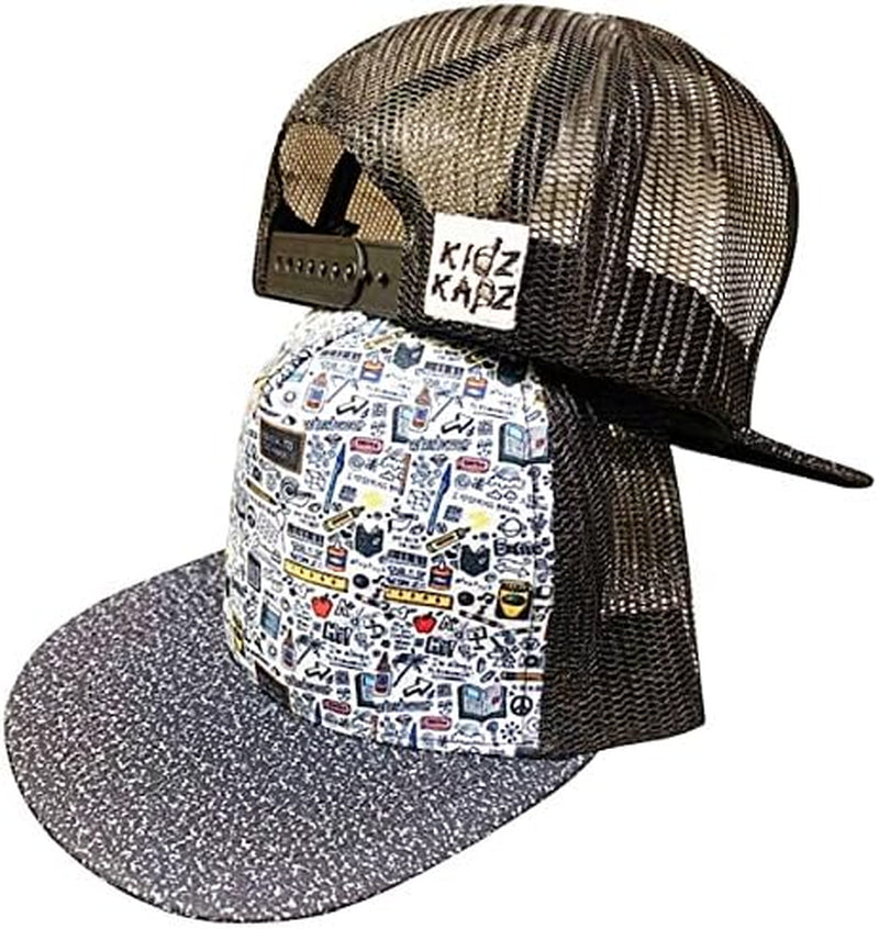 Back to School Adjustable Trucker Snapback Hat (School Dayz)