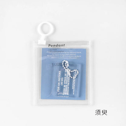 Acrylic Keychain Clear Keychains for School Student Crafting School