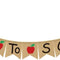 Back to School Banner Burlap - Back to School Party Decorations Supplies - First Day of School Banner - Classroom Office School Hanging Decor Sign - Teacher Banner