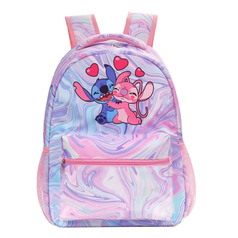 Stitch Primary School Bag Children'S Cartoon Backpack Backpack Boys Girls Anime Kawaii Cartoon School Bag Mochila