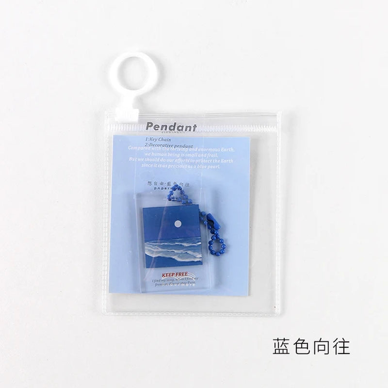 Acrylic Keychain Clear Keychains for School Student Crafting School